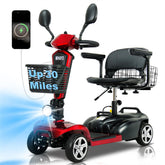 Mirage S1 30 Mile Range Travel Foldable Mobility Scooters for Adults