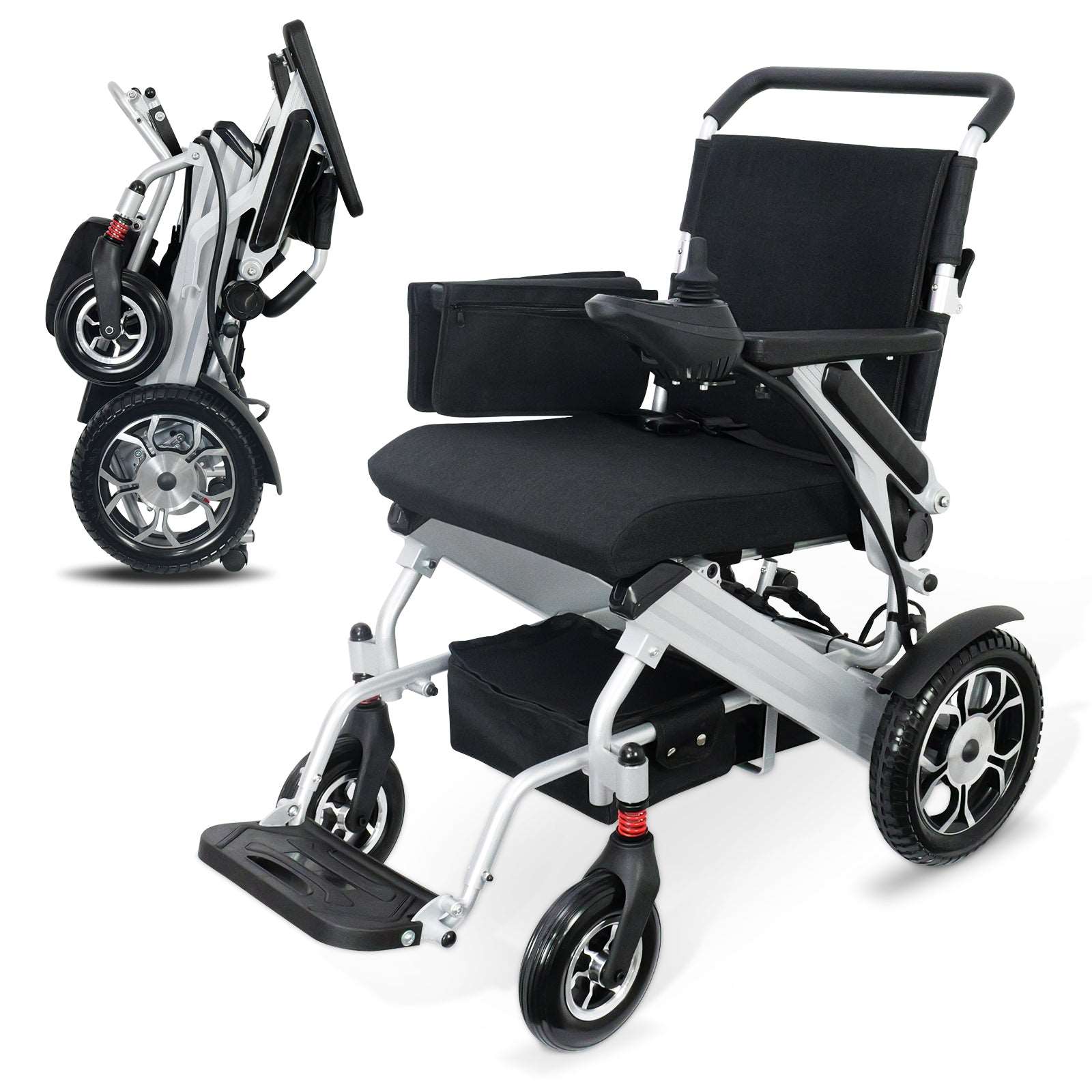 25 Miles Travel Range Electric Wheelchair, AT8 - mihayo