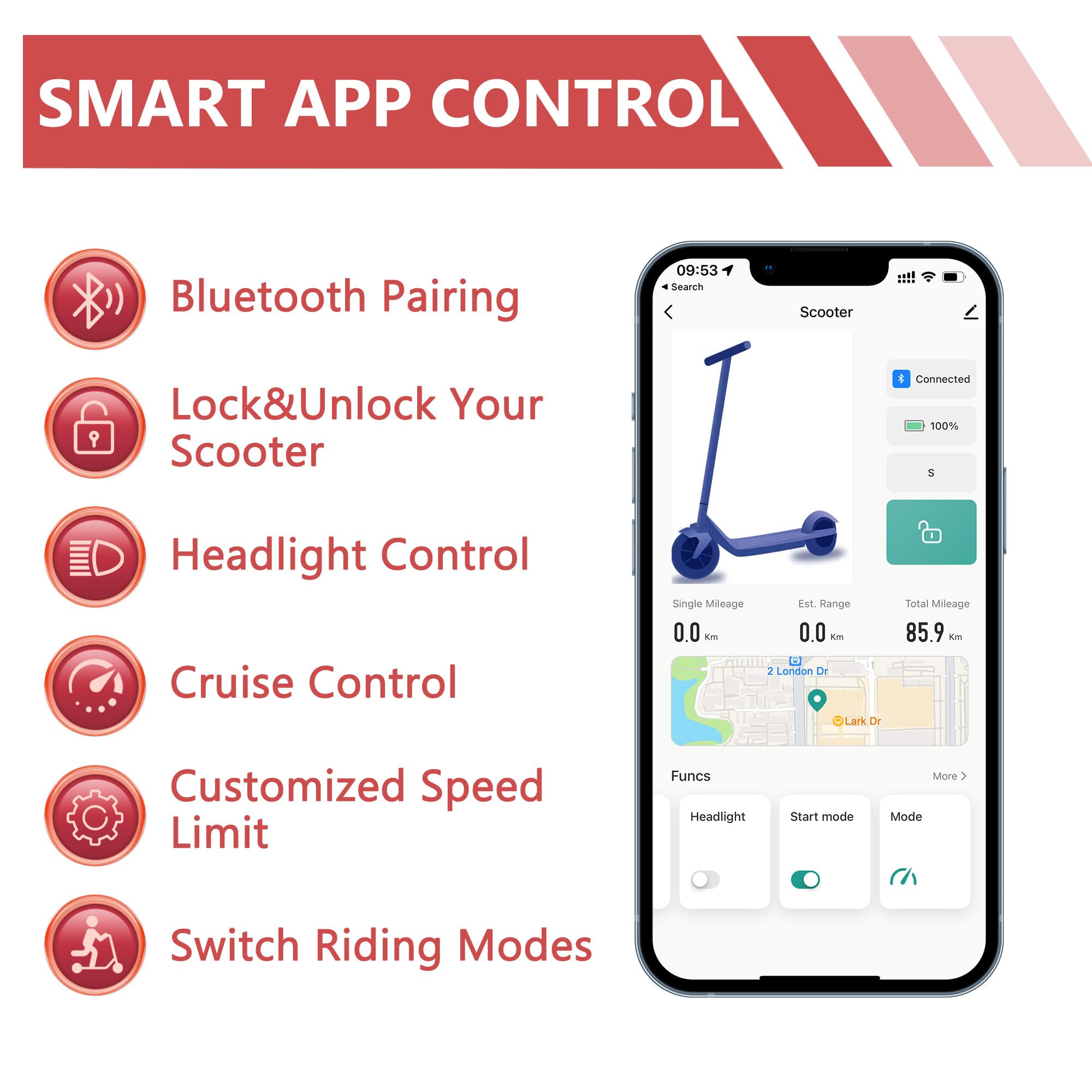 Electric Scooter,City Commuting, Lightweight