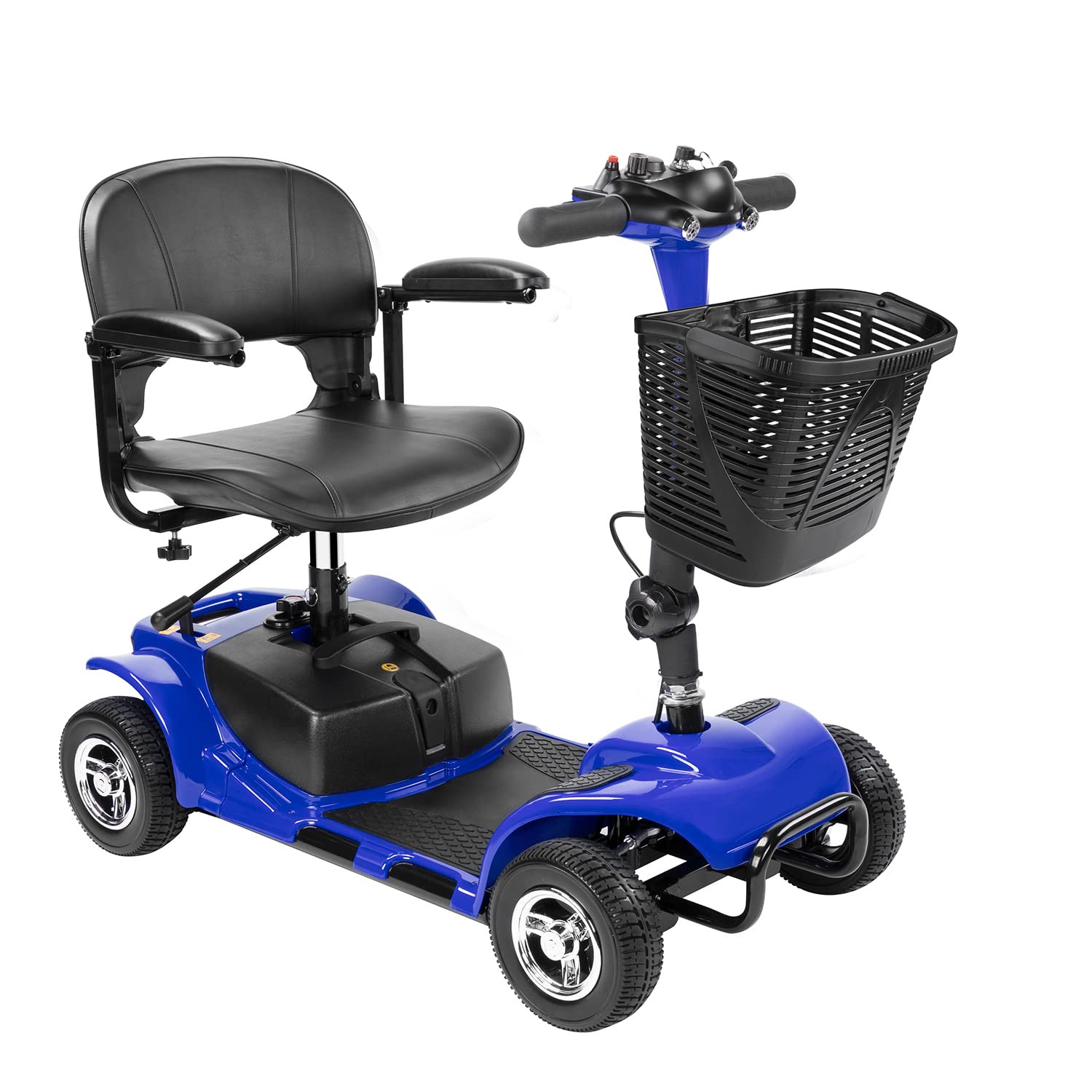 4 Wheel Mobility Scooter 15 Miles Travel Range,lead-acid battery - mihayo